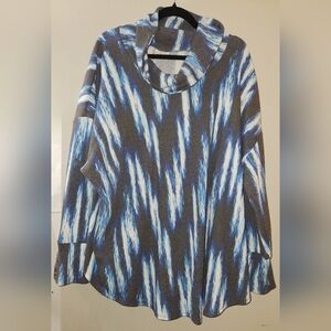 LuLaRoe Aubrey Cowl Neck Top, 3XL